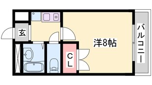 妻鹿駅 徒歩22分 2階の物件間取画像